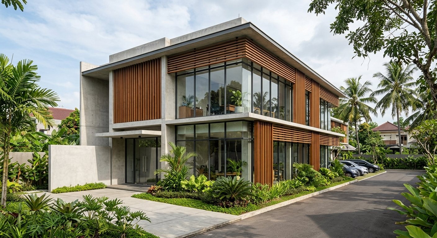 Kantor 2 Lantai — konsep inspirasi
