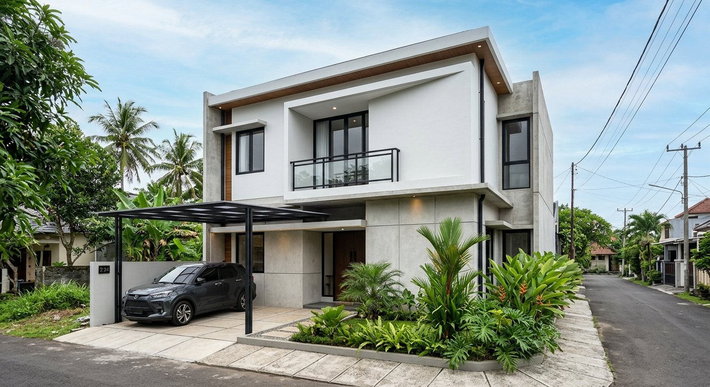 Rumah Minimalis 2 Lantai — konsep inspirasi